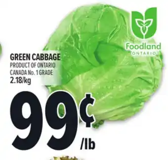 Metro GREEN CABBAGE offer