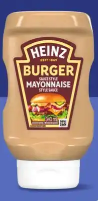Metro HEINZ MAYONNAISE-STYLE SAUCES offer