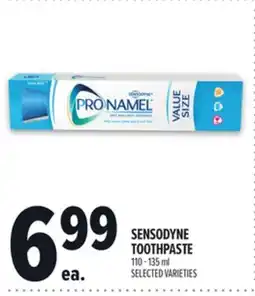 Metro SENSODYNE TOOTHPASTE offer