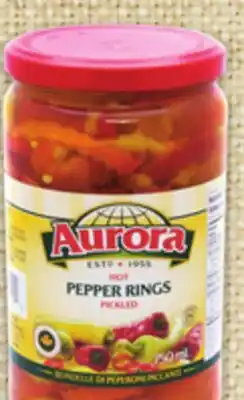 Metro MOLISANA, AURORA OR UNICO PEPPERS OR MARINADES offer