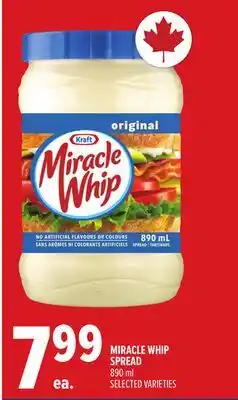 Metro MIRACLE WHIP SPREAD offer