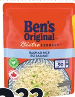 Metro BEN'S ORIGINAL RICE OR TASTY BITE SIDE DISH offer