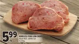 Metro BONELESS PORK LOIN CHOPS offer