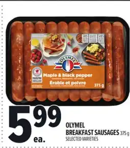 Metro OLYMEL BREAKFAST SAUSAGES offer