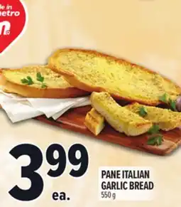 Metro PANE ITALIAN GARLIC BREAD offer