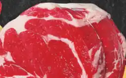 Metro RED GRILL PRIME RIB ROAST CHEF STYLE OR CAP ON RIB STEAK VALUE PACK offer