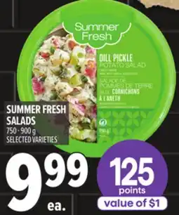 Metro SUMMER FRESH SALADS offer
