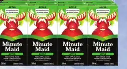Metro MINUTE MAID JUICE, FIVE ALIVE DRINKS OR FUZE ICED TEA offer