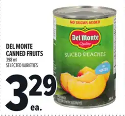 Metro DEL MONTE CANNED FRUITS offer