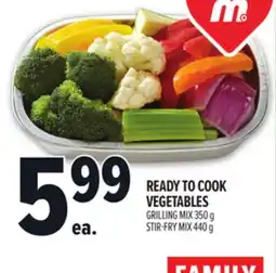 Metro READY TO COOK VEGETABLES offer