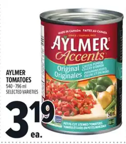 Metro AYLMER TOMATOES offer