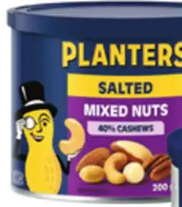 Metro PLANTERS NUTS offer
