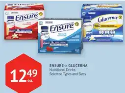 IDA Pharmacy ENSURE or GLUCERNA offer