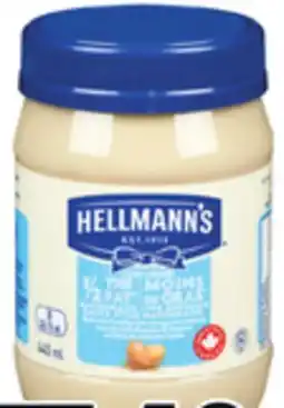 Metro HELLMANN'S MAYONNAISE offer