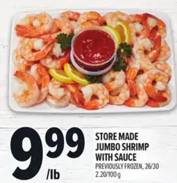Metro STORE MADE JUMBO SHRIMP WITH SAUCE offer