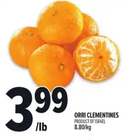 Metro ORRI CLEMENTINES offer