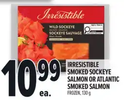 Metro IRRESISTIBLE SMOKED SOCKEYE SALMON OR ATLANTIC SMOKED SALMON offer