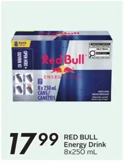 Sobeys RED BULL Energy Drink offer