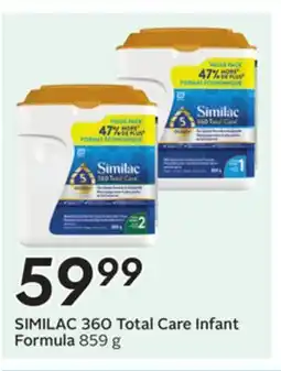 Sobeys SIMILAC 360 Total Care Infant Formula offer