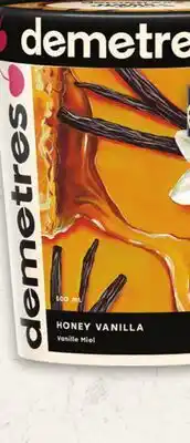 Metro DEMETRES ICE CREAM offer