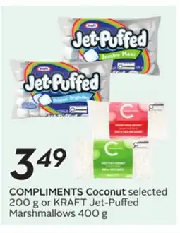 Sobeys COMPLIMENTS Coconut offer
