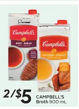 Sobeys CAMPBELL'S Broth offer