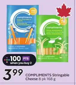 Sobeys COMPLIMENTS Stringable Cheese offer