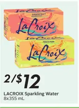 Sobeys LACROIX Sparkling Water offer