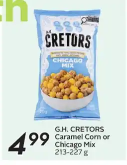 Sobeys G. H. CRETORS Caramel Corn or Chicago Mix offer