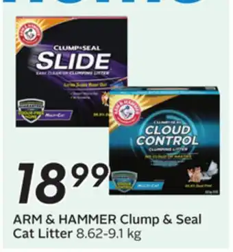 Sobeys ARM & HAMMER Clump & Seal Cat Litter offer