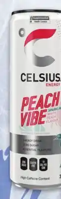 Metro CELSIUS OR ALANI NU ENERGY DRINKS offer