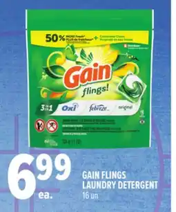 Metro GAIN FLINGS LAUNDRY DETERGENT offer
