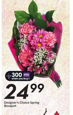 Sobeys Designer's Choice Spring Bouquet offer