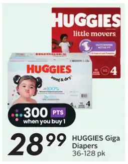 Sobeys HUGGIES Giga Diapers offer