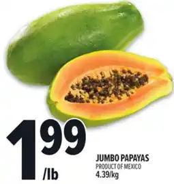Metro JUMBO PAPAYAS offer