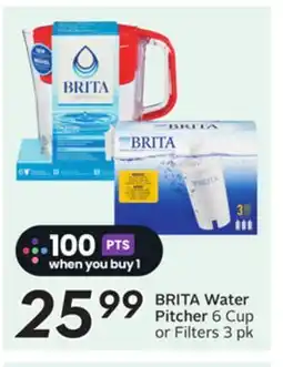 Sobeys Water Pitcher or Filters offer