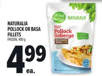 Metro NATURALIA POLLOCK OR BASA FILLETS offer