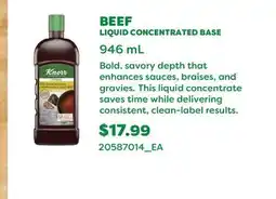 Wholesale Club BEEF LIQUID CONCENTRATED BASE offer