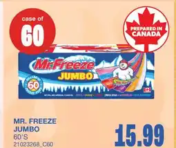 Wholesale Club JUMBO, 60'S offer