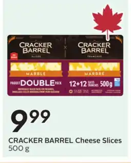 Sobeys CRACKER BARREL Cheese Slices offer
