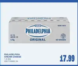 Wholesale Club CREAM CHEESE offer