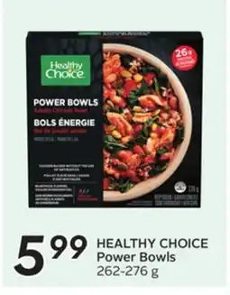 Sobeys HEALTHY CHOICE Power Bowls offer