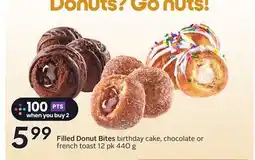 Sobeys Filled Donut Bites offer