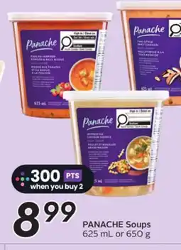 Sobeys PANACHE Soups offer