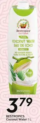 Sobeys BESTROPICS Coconut Water offer