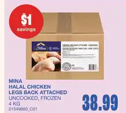 Wholesale Club CHICKEN LEGS BACK ATTACHED offer
