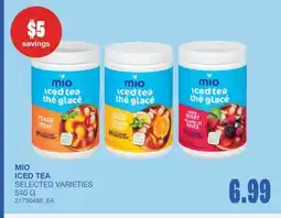 Wholesale Club ICED TEA offer