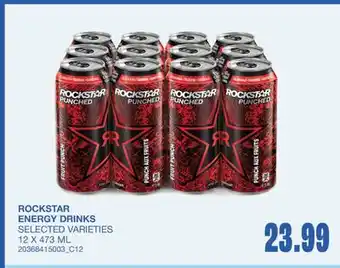 Wholesale Club ENERGY DRINKS offer