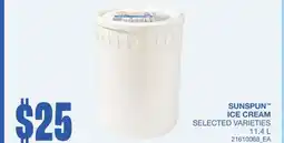 Wholesale Club ICE CREAM offer