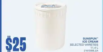 Wholesale Club ICE CREAM offer